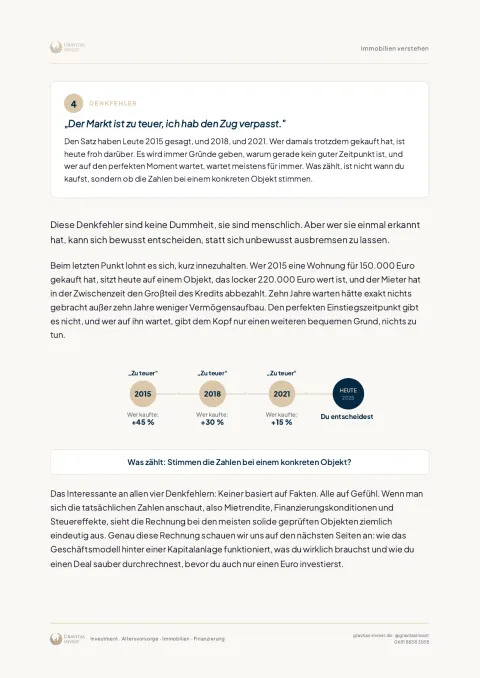 Leseprobe: Die Denkfehler