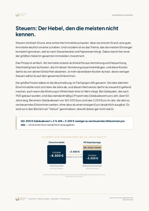 Leseprobe: Der Steuerhebel