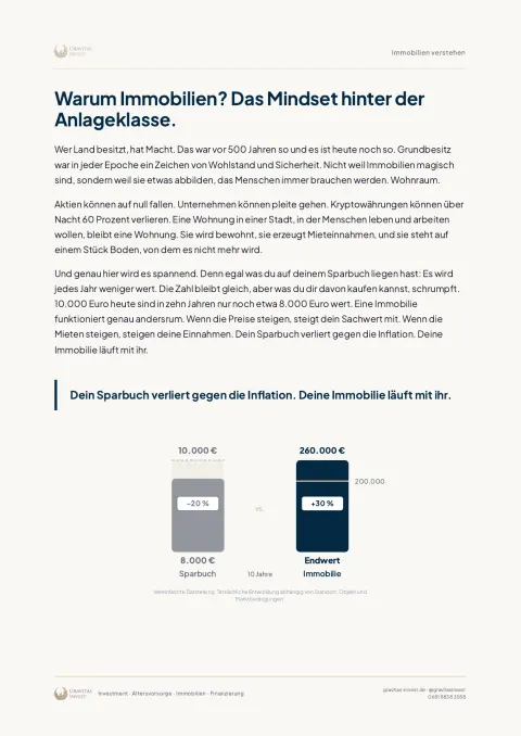 Leseprobe: Warum Immobilien?